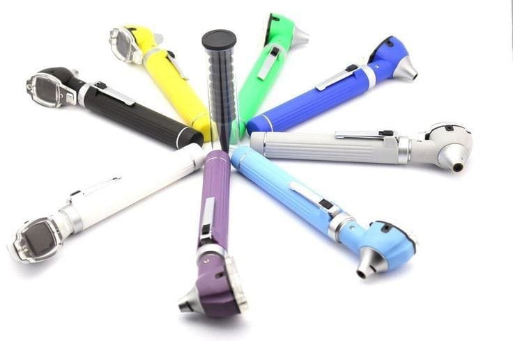 Fibre Optic Otoscope for Professional Ear Examination and Diagnosis Otoscope fibre optic